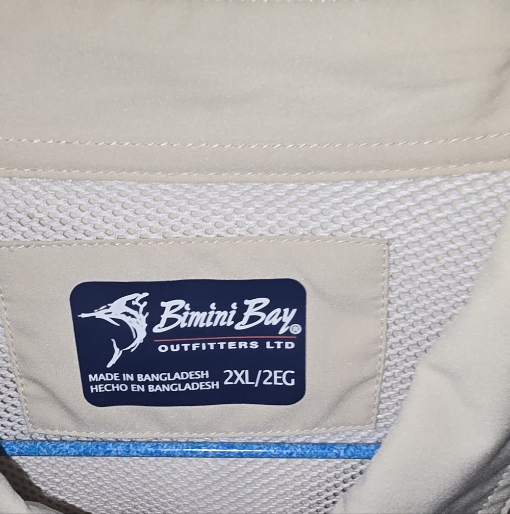 Bimbini BAY FISHING SHIRT LONG SLEEVE 2XL
